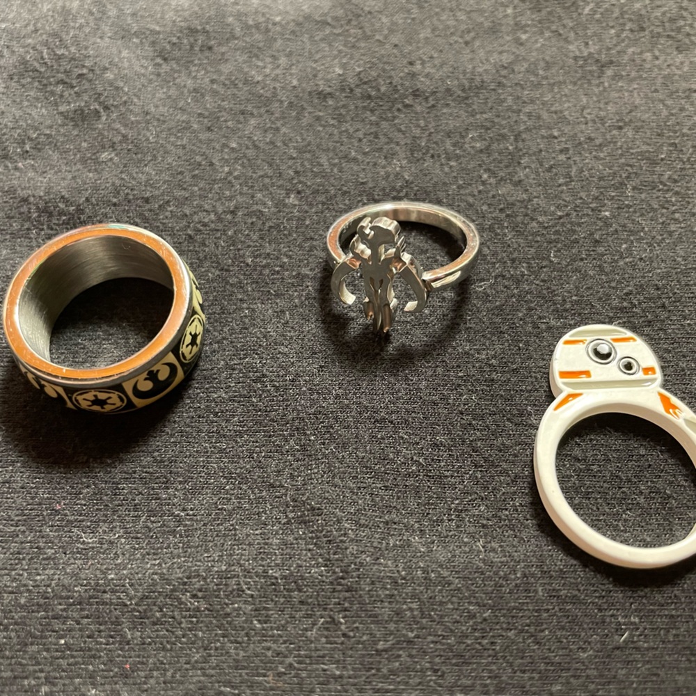 Star Wars rings